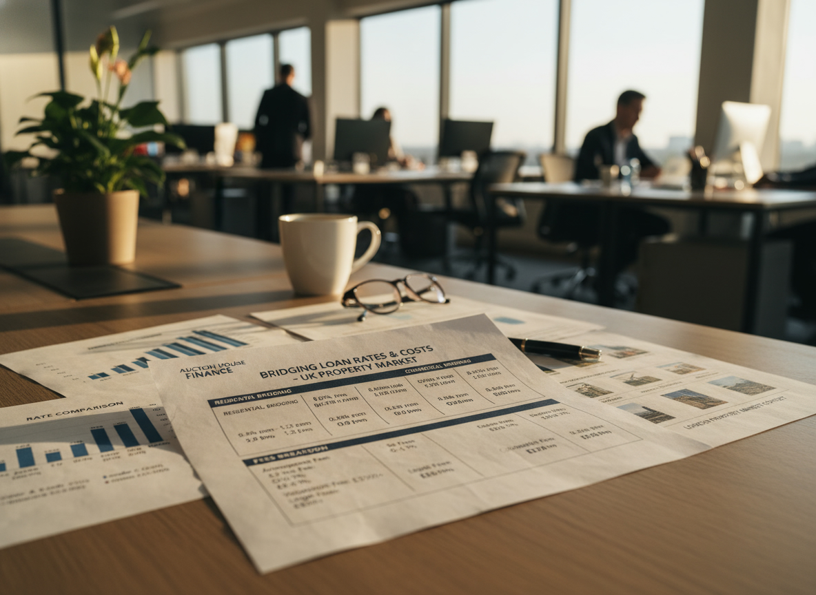 Interest rates on bridging loans in 2025 generally - Auction Property Finance: Complete Guide to Bridging Loans